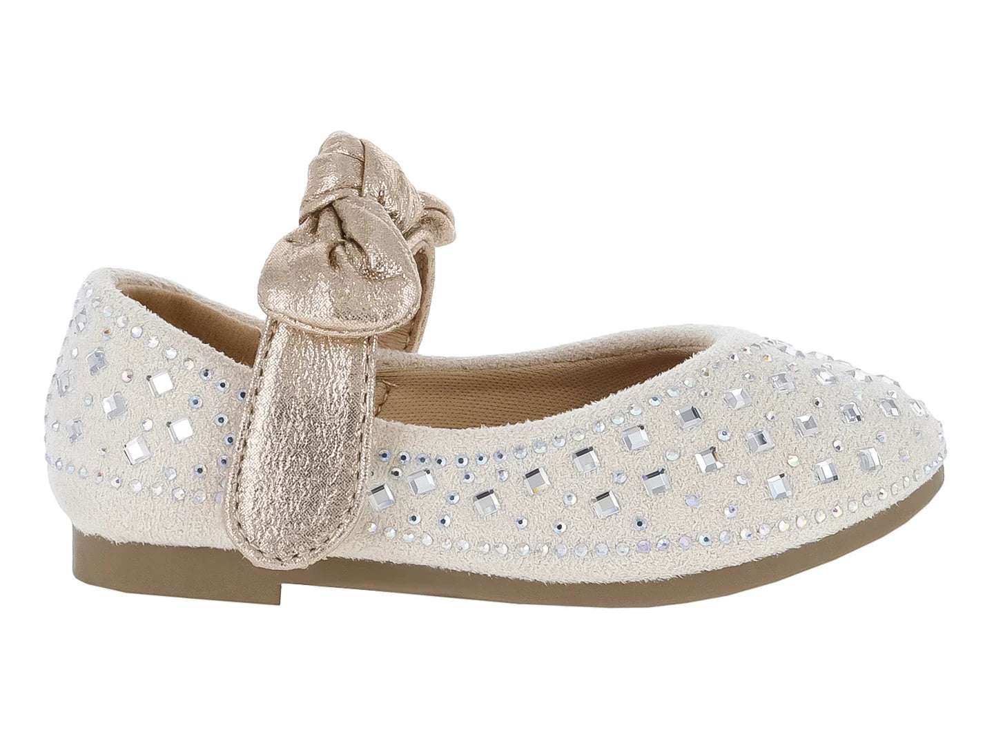 Zapatillas Roze Color Champagne para Niña