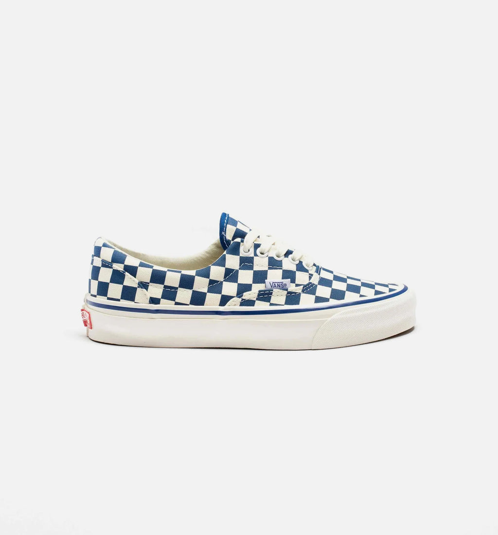 Vault OG Era LX Checkerboard Mens Lifestyle Shoe Blue White