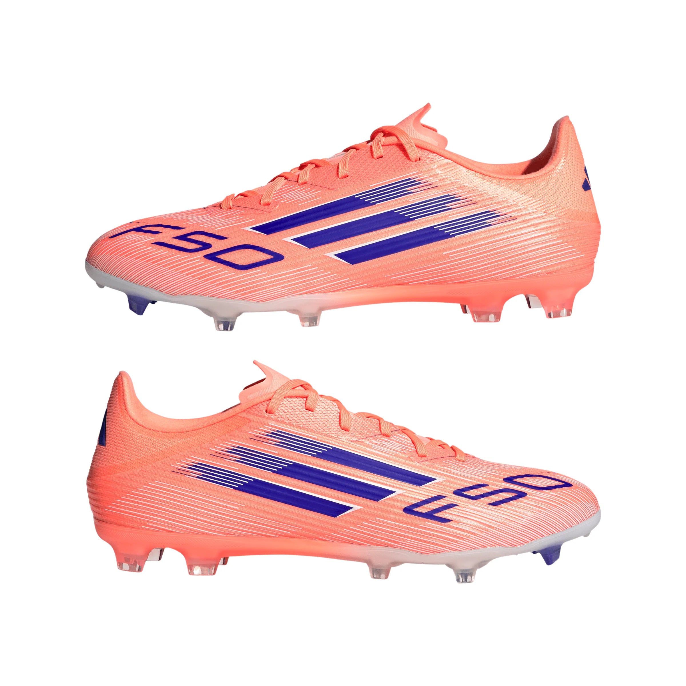 adidas F50 League FG MG Mens Soccer Cleats Orange Blue White