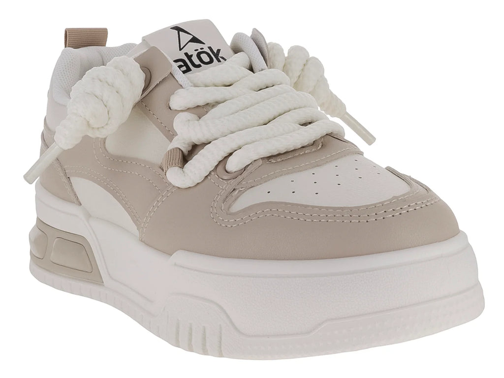 Tenis ATOK Khaki para Mujer