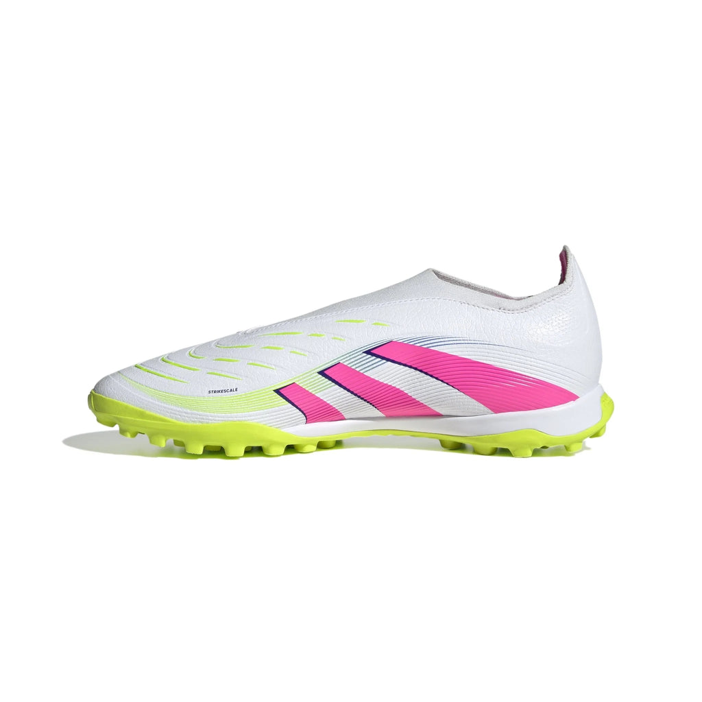 adidas Predator League Laceless Turf Boots White Pink