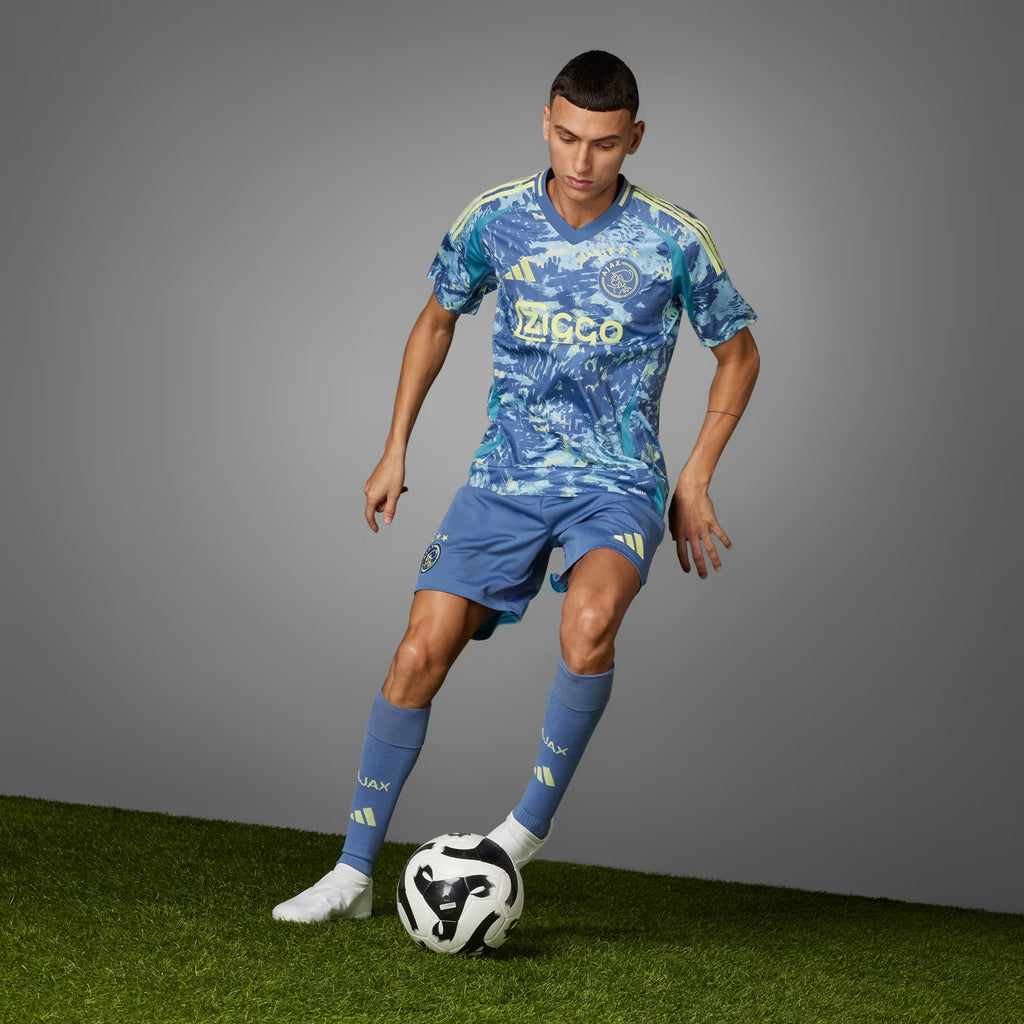 adidas Ajax Amsterdam Away Jersey 24 25 Crew Blue