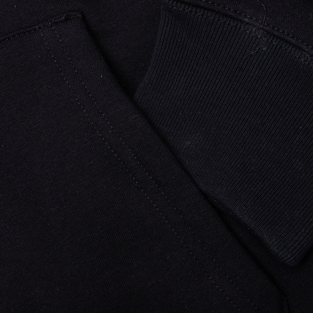 Fanzine Hoodie Black