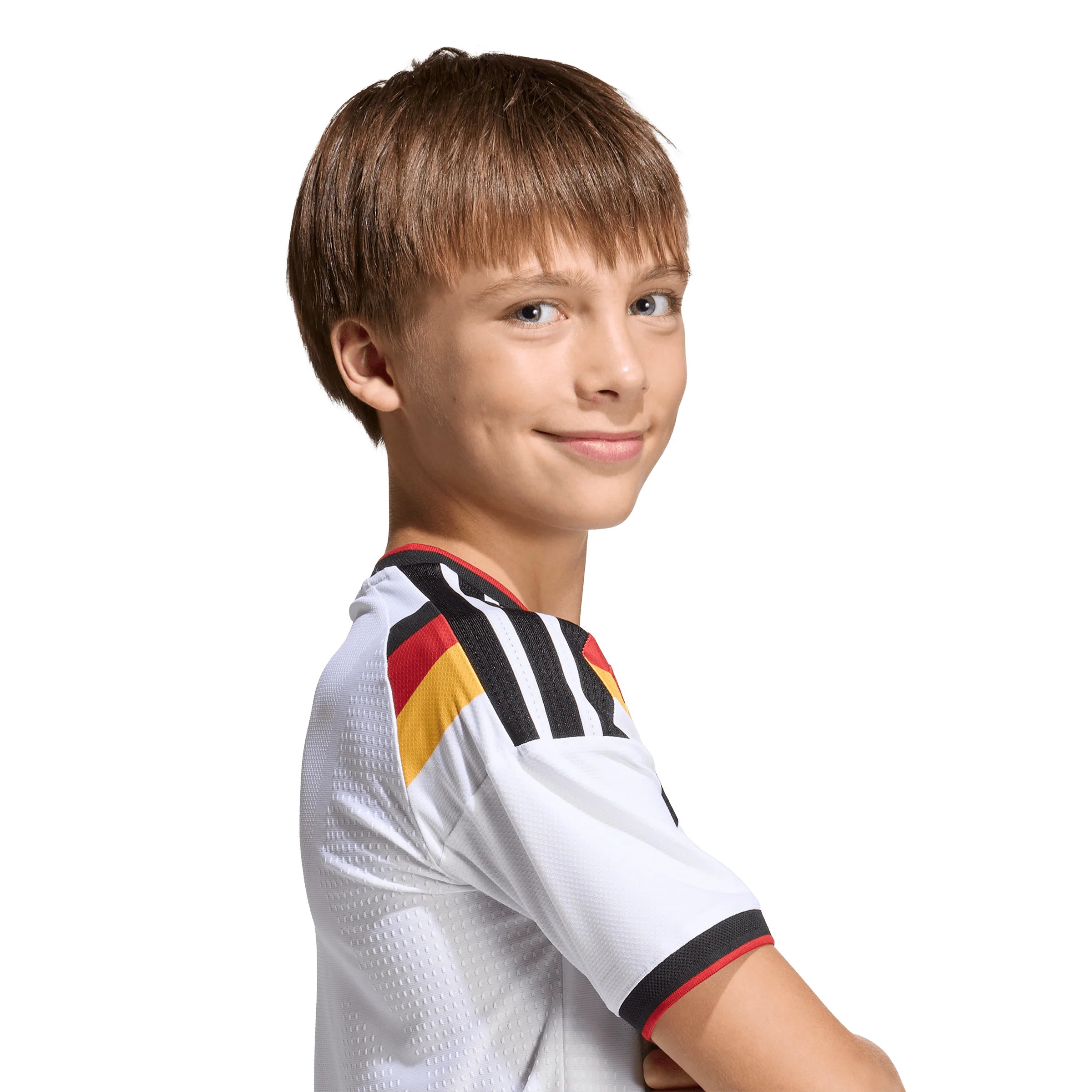 adidas Germany Home Youth Soccer Jersey 26 White