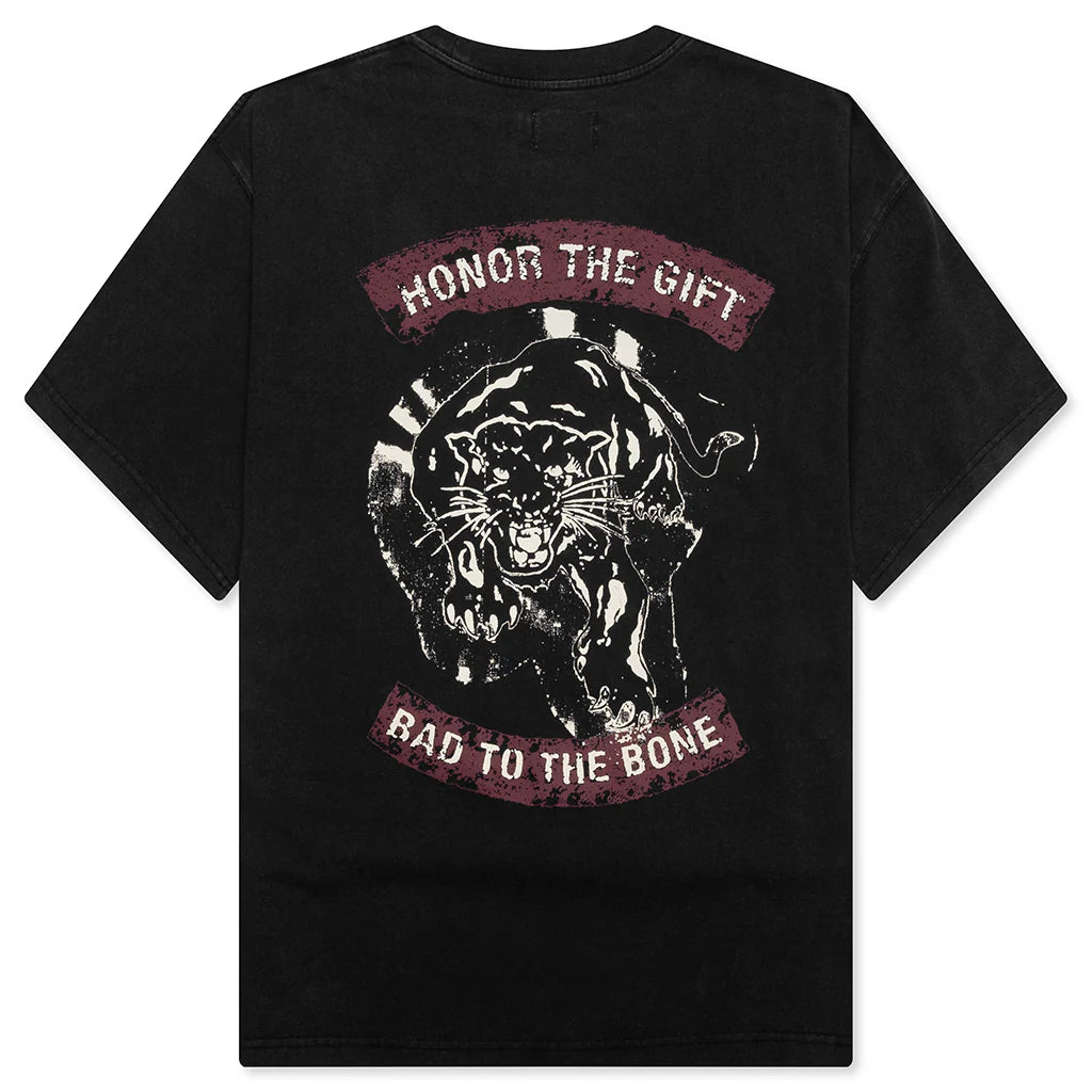 Bad To The Bone Tee Black
