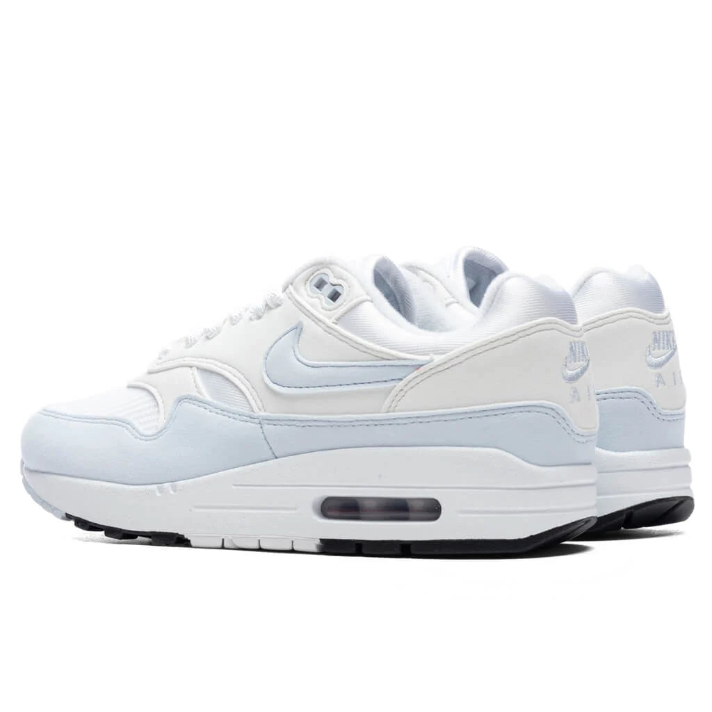 Womens Air Max 1 87 White Football Grey Platinum Tint
