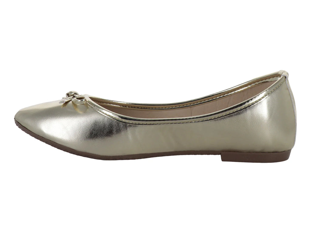 Zapatos Planos MELIANA Oro para Mujer