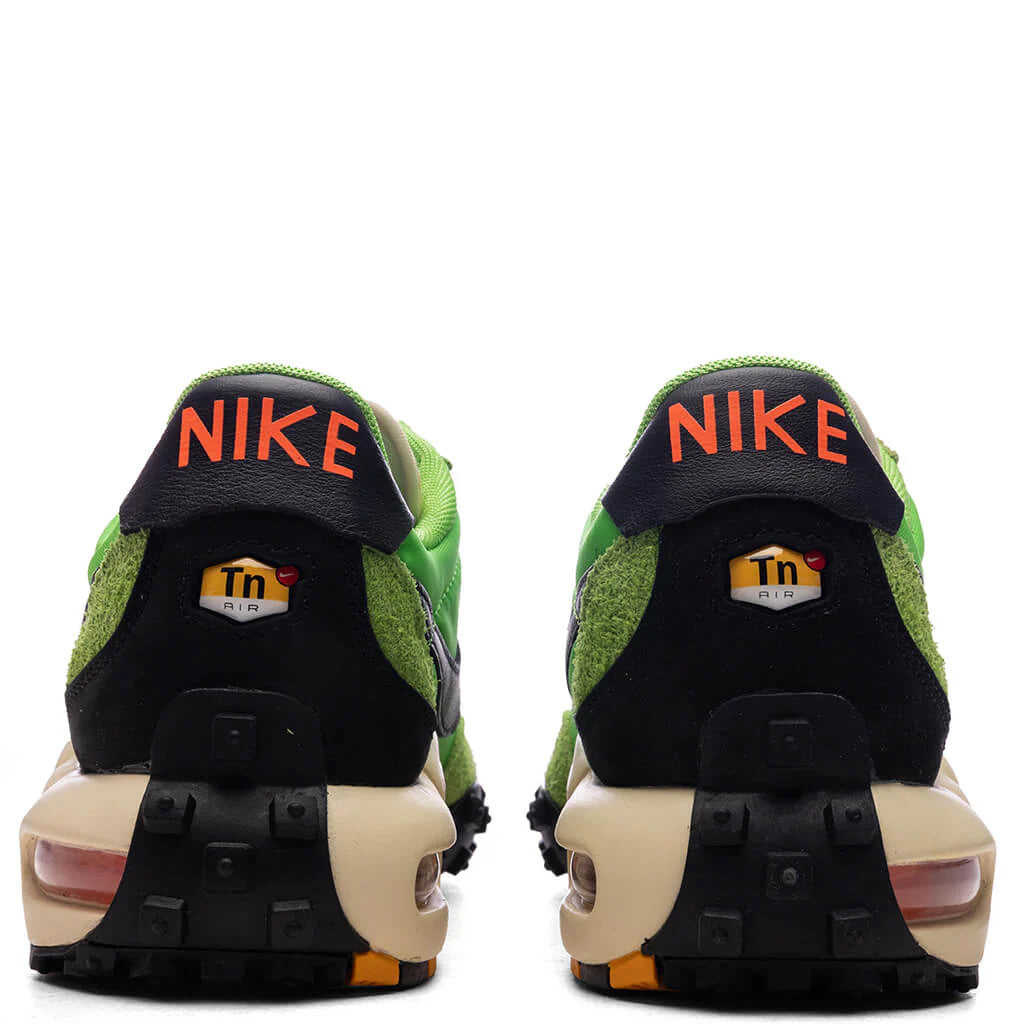 Air Max Waffle Action Green Black Total Orange