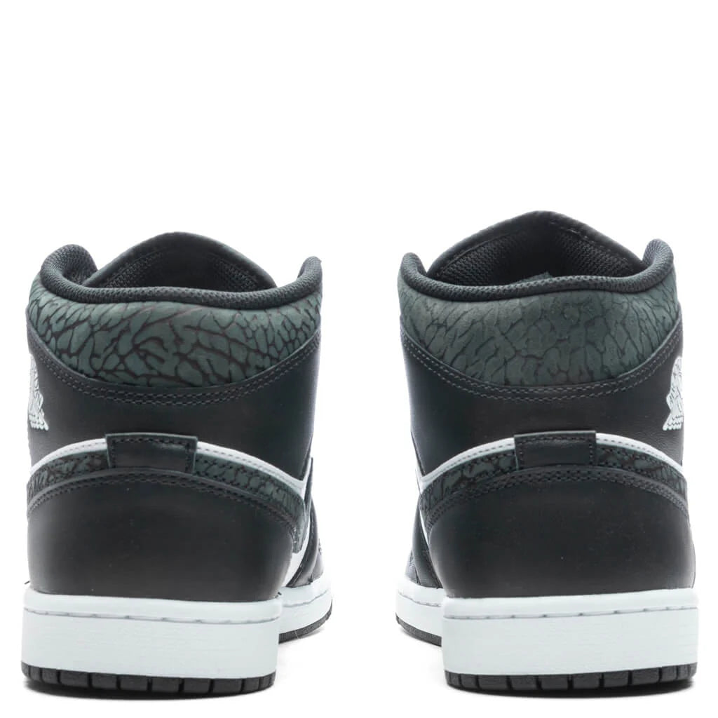 Air Jordan 1 Mid SE Off Noir Black White