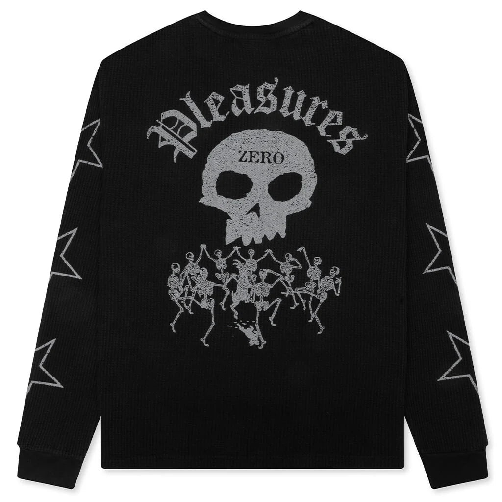 Pleasures x Zero Misled Thermal Long Sleeve Black