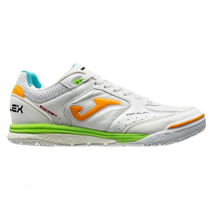 JOMA Top Flex Rebound 2332 IN Indoor Soccer Shoes White Orange