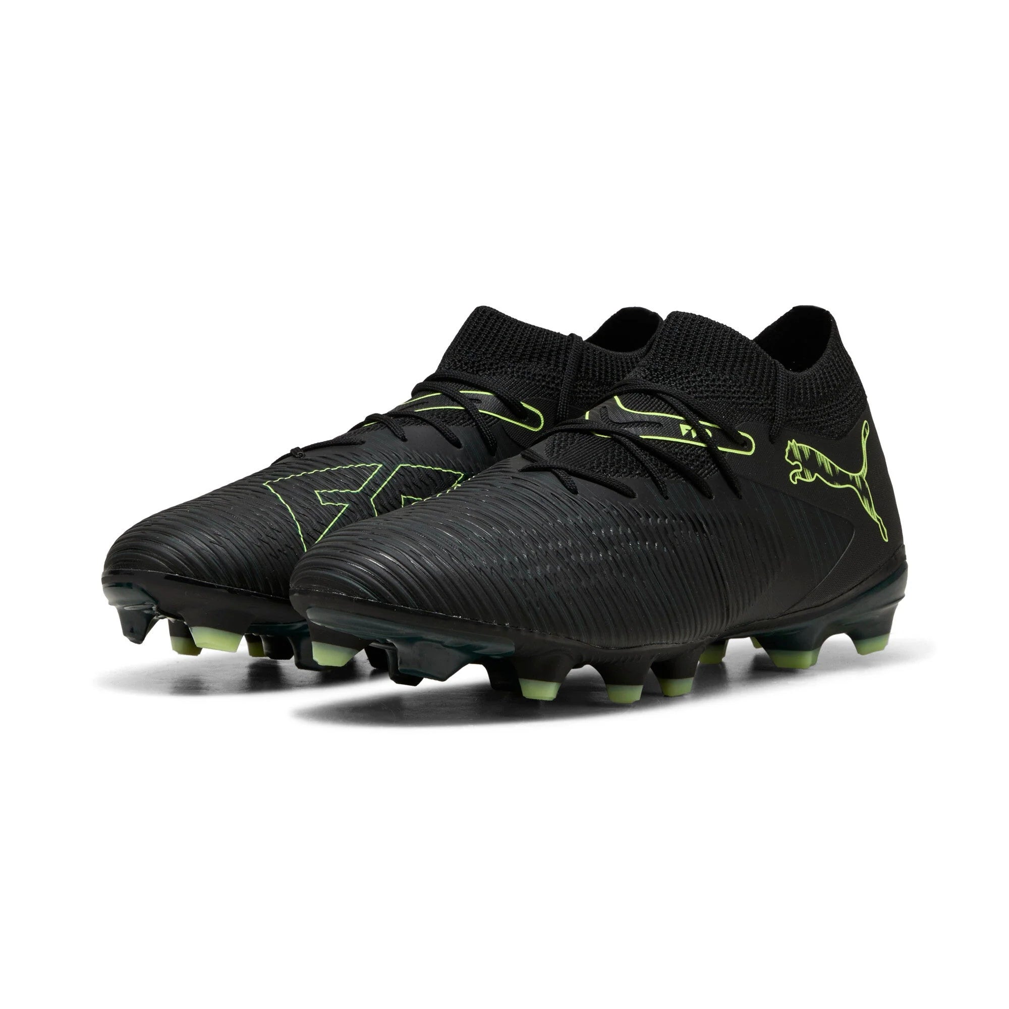 PUMA Future 8 Match FG AG Firm Multi Ground Soccer Cleats Black