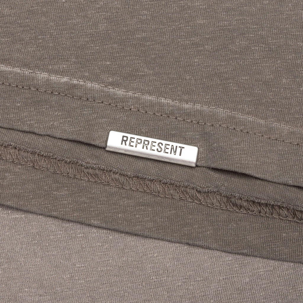 Team Rep T Shirt Dark Taupe