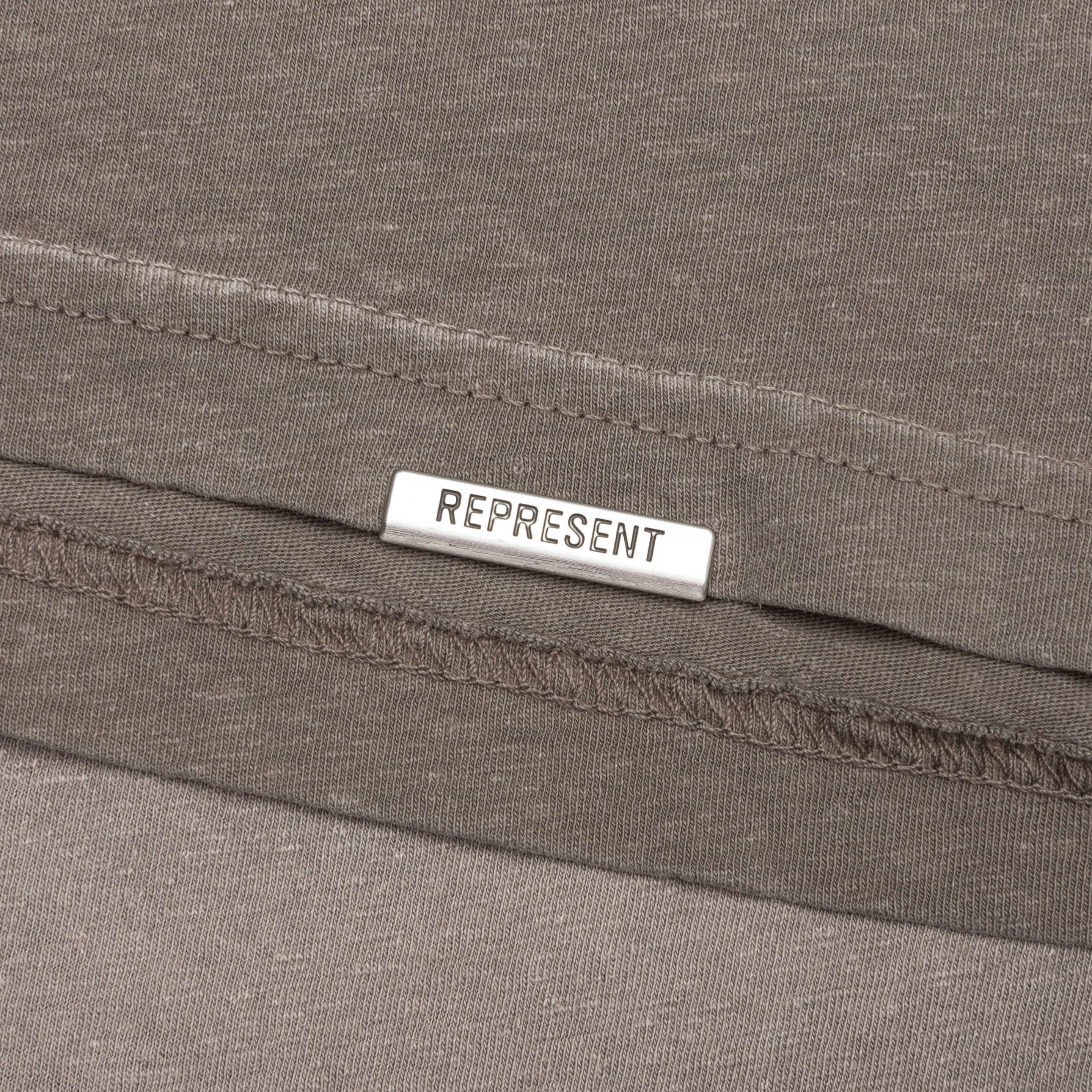 Team Rep T Shirt Dark Taupe