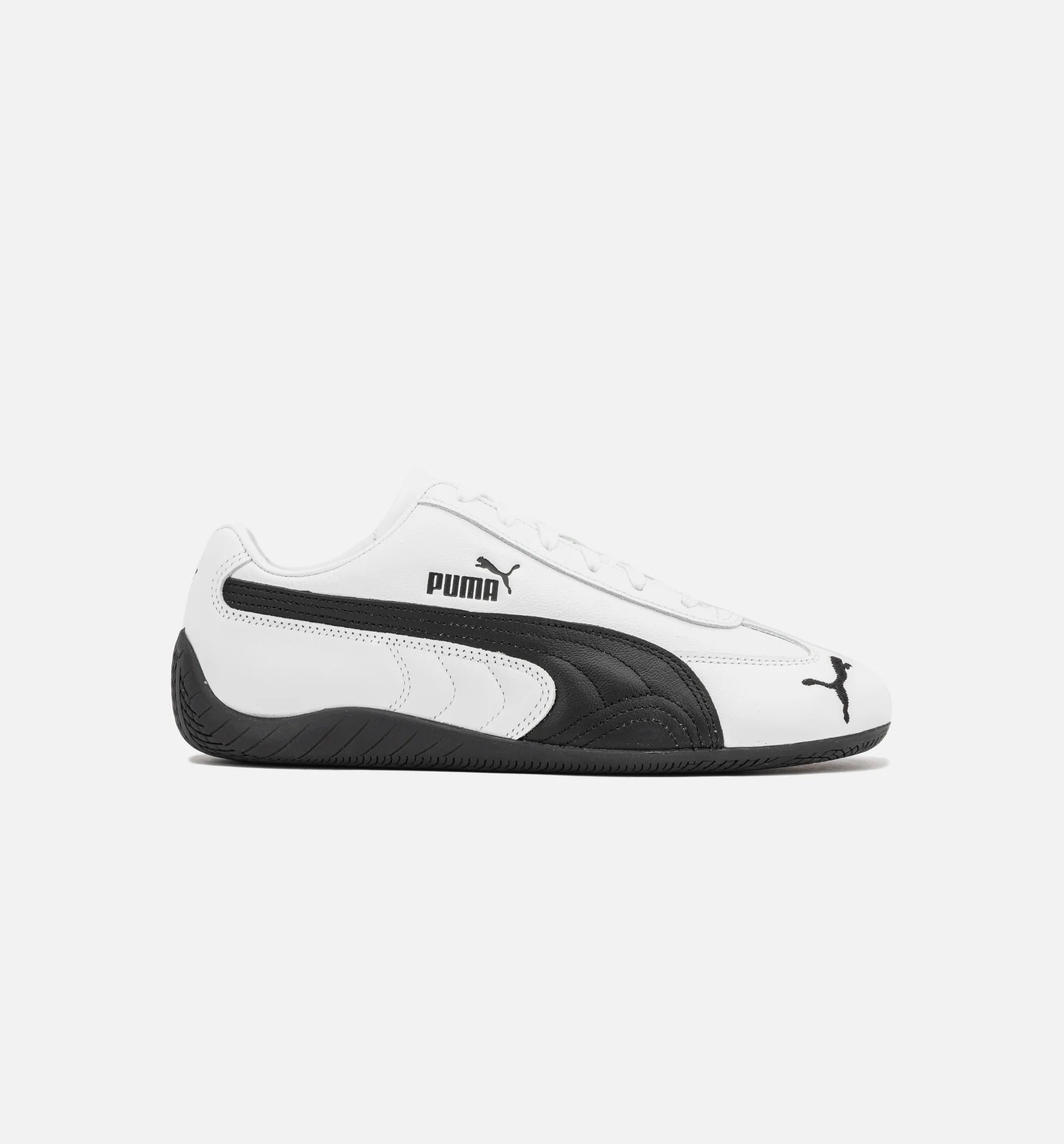 Speedcat Leather Mens Lifestyle Shoe Black White