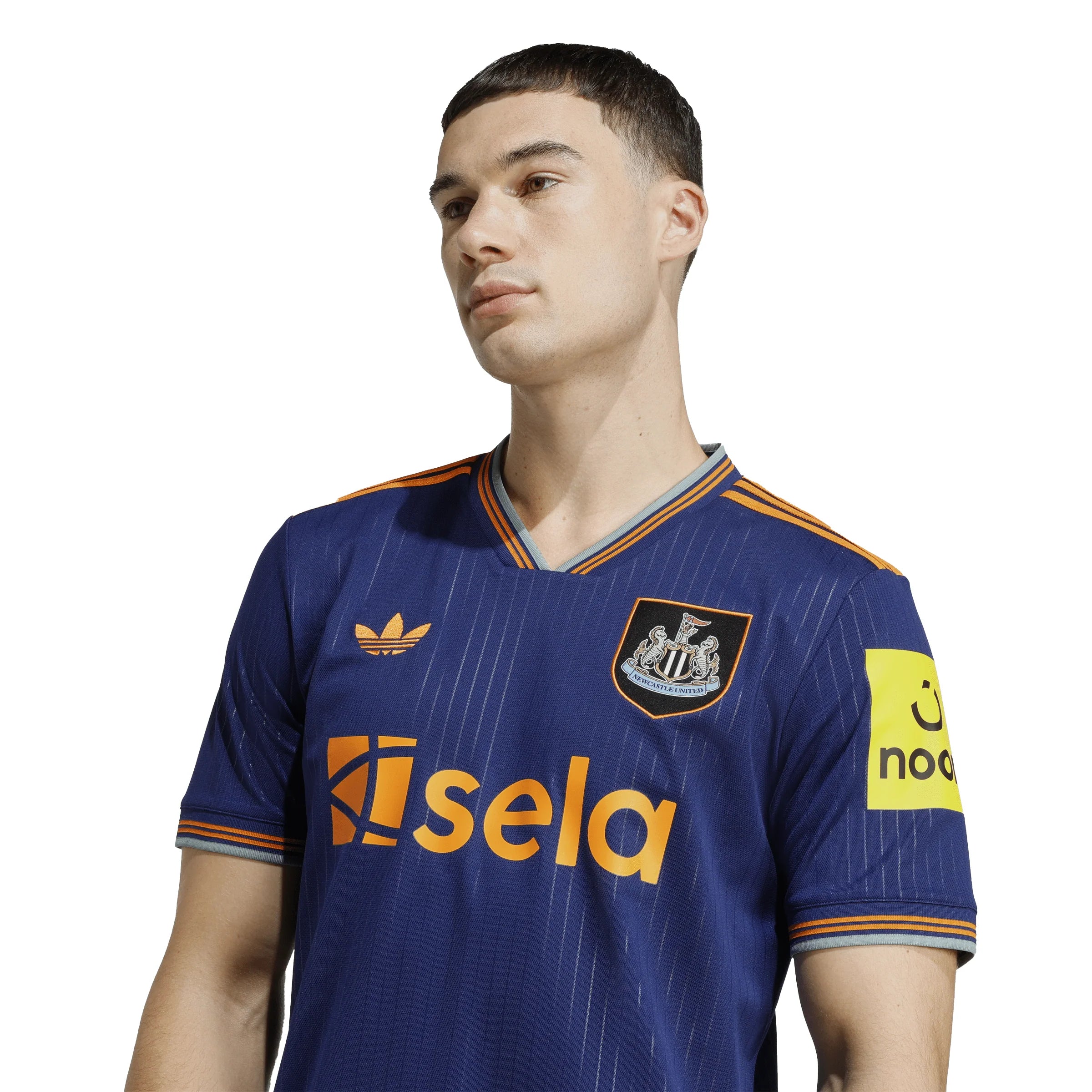 adidas Mens Newcastle United FC Third Jersey 25 26 Blue