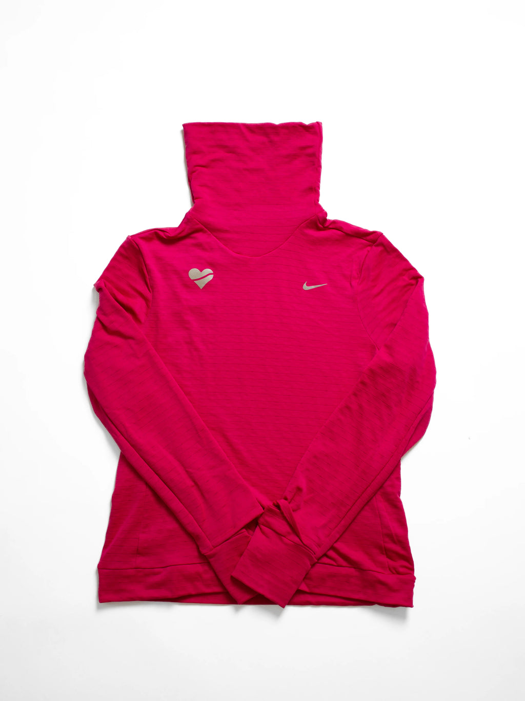 Nike Womens Therma FIT Swift Element Turtleneck Running Top