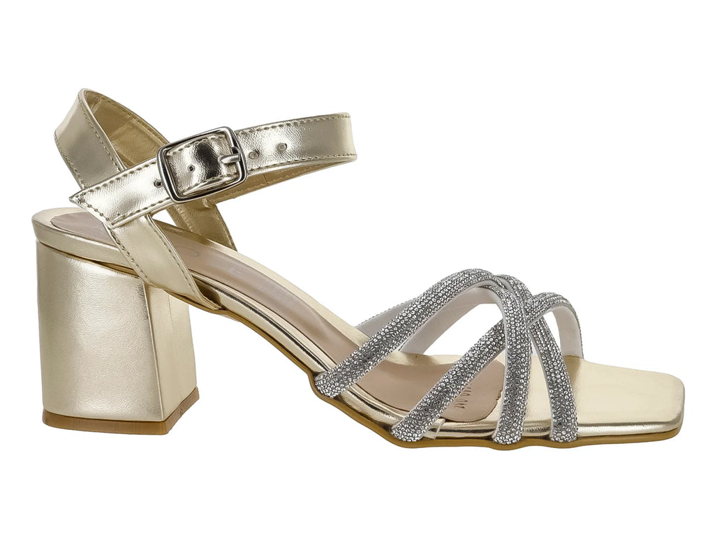 Sandalias ROZE Color Oro para Mujer