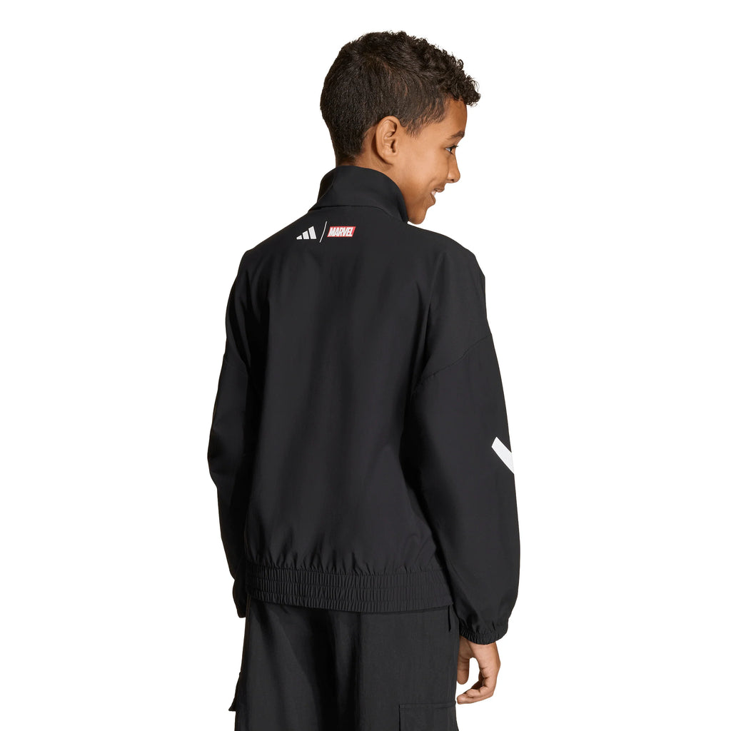 adidas Real Madrid Avengers ZNE Anthem Youth Soccer Jacket Black