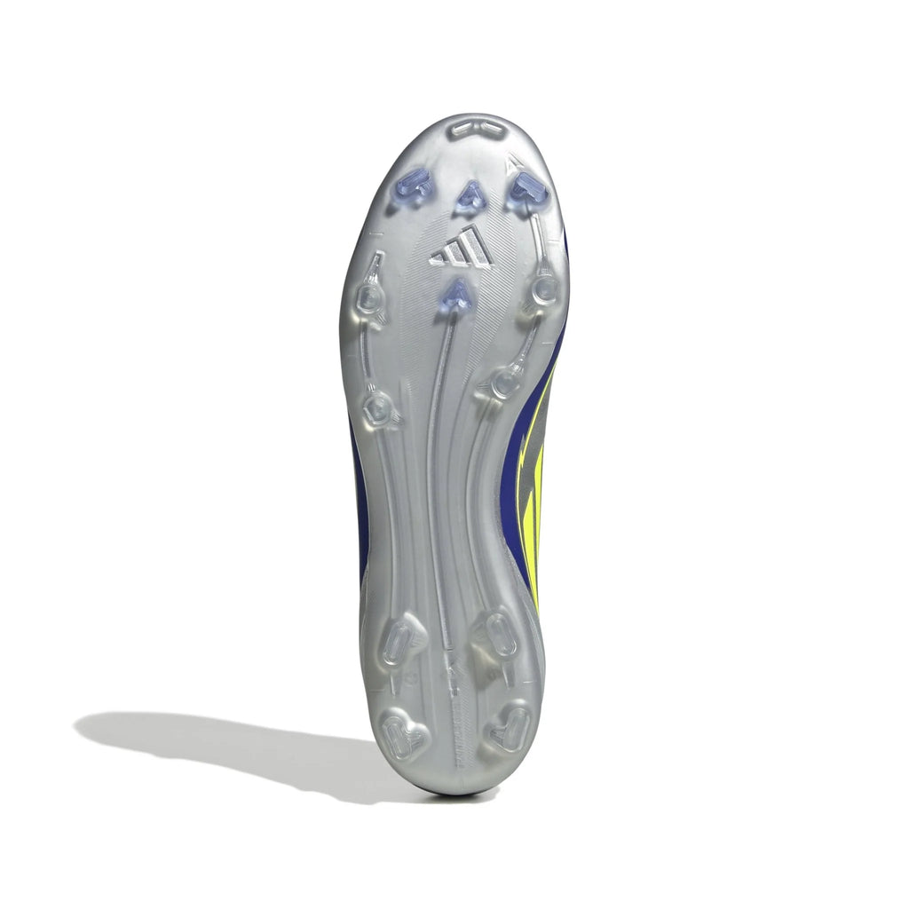 adidas F50 League Messi Firm Multi Ground Boots Silver Yellow