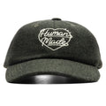 6 Panel Wool Cap Green