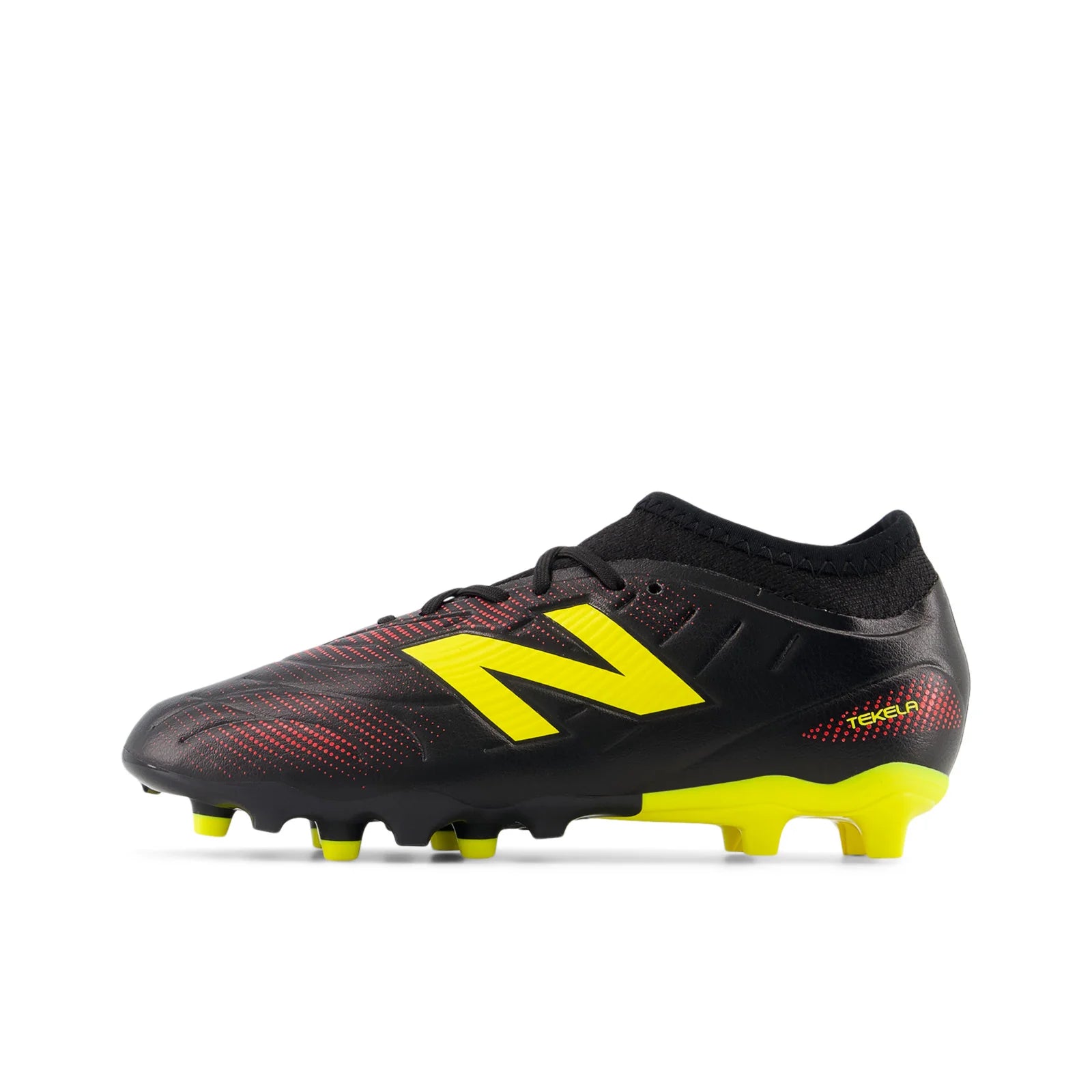 New Balance Tekela Team Low V5 FG Firm Ground Youth Soccer Cleats Punch Yellow