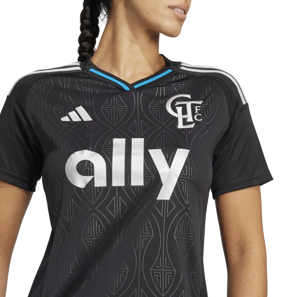 adidas Womens Charlotte Away Jersey 25 Black