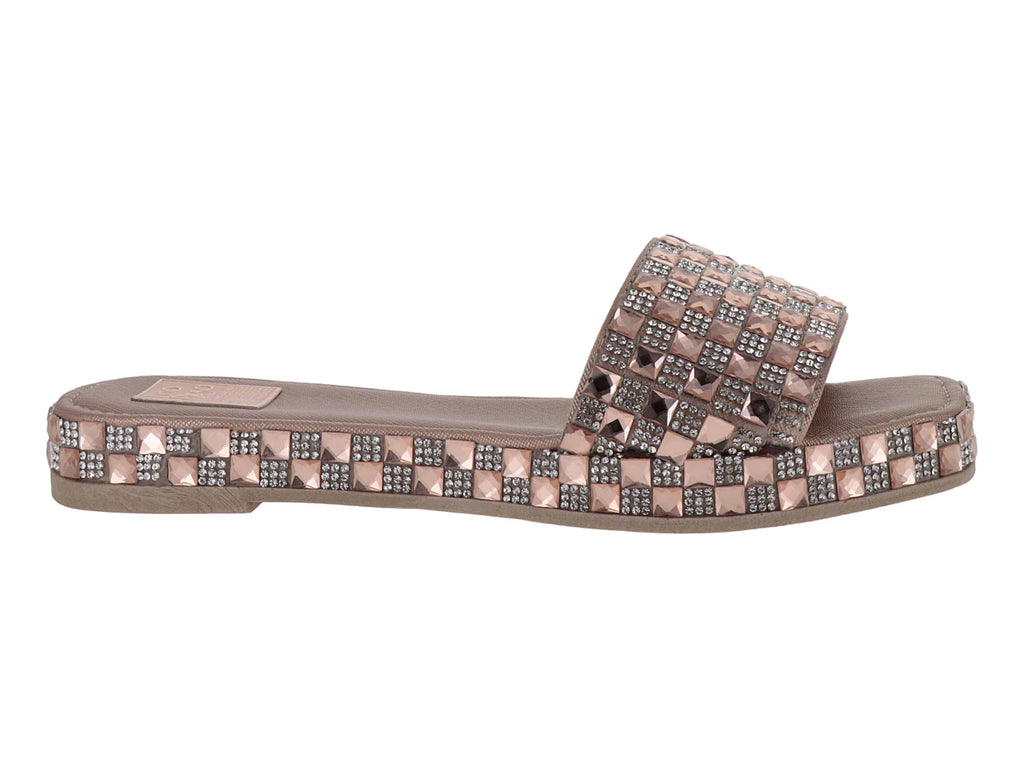 Sandalias Luna Rosa Oro Rosado para Mujer
