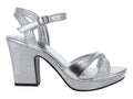 Sandalias Sary Plata Metálicas para Mujer