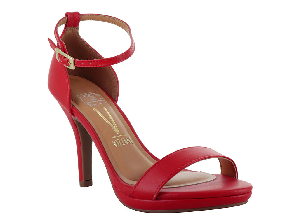 Sandalias de Tacón Alto Vizzano Rojas para Mujer