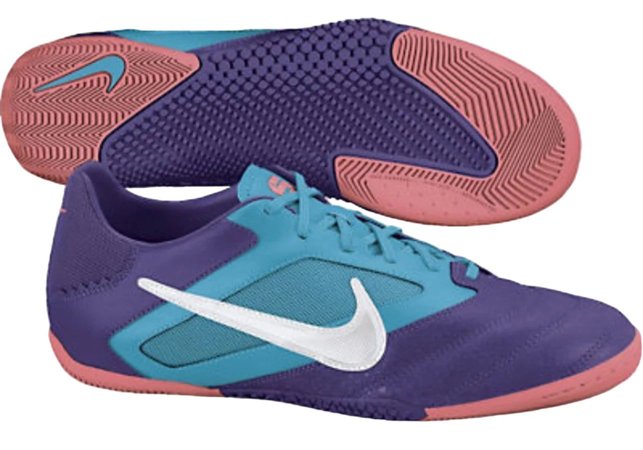 Nike 5 Elastico Pro Indoor Soccer Shoes Purple Blue Punch