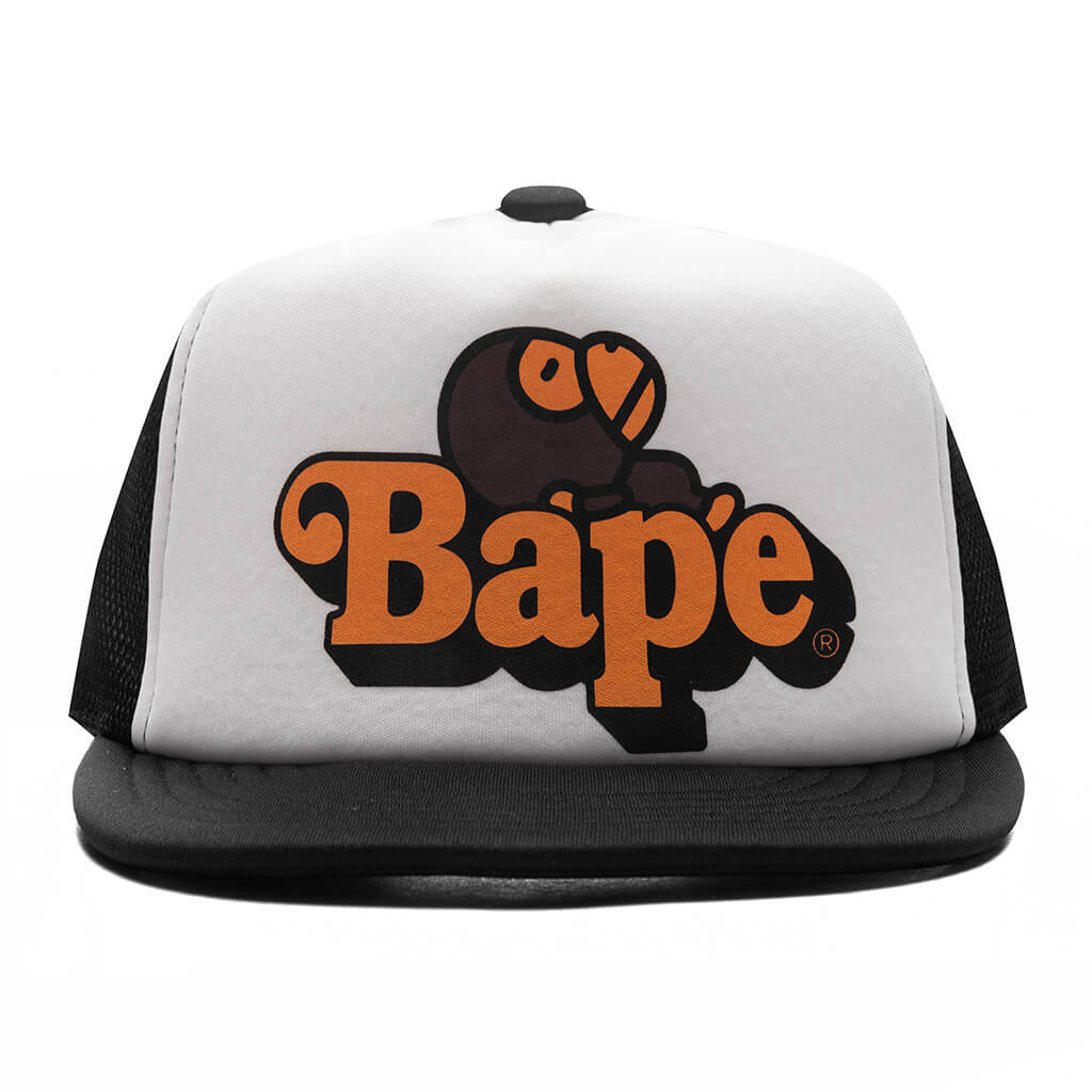 Kids Milo on Bape Mesh Cap Black