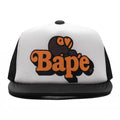 Kids Milo on Bape Mesh Cap Black