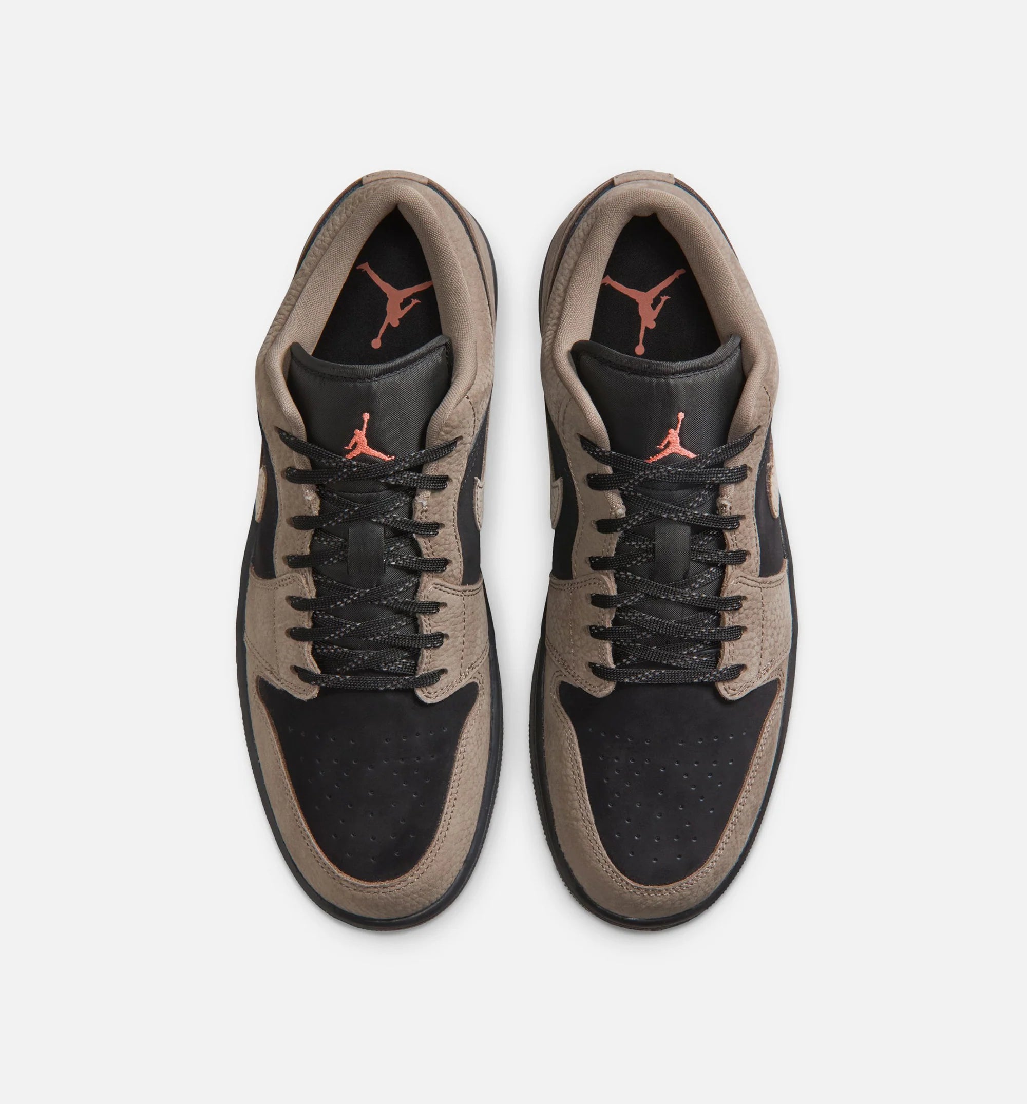 Air Jordan 1 Low SE Mens Lifestyle Shoe Black Olive Grey Light Wild Mango