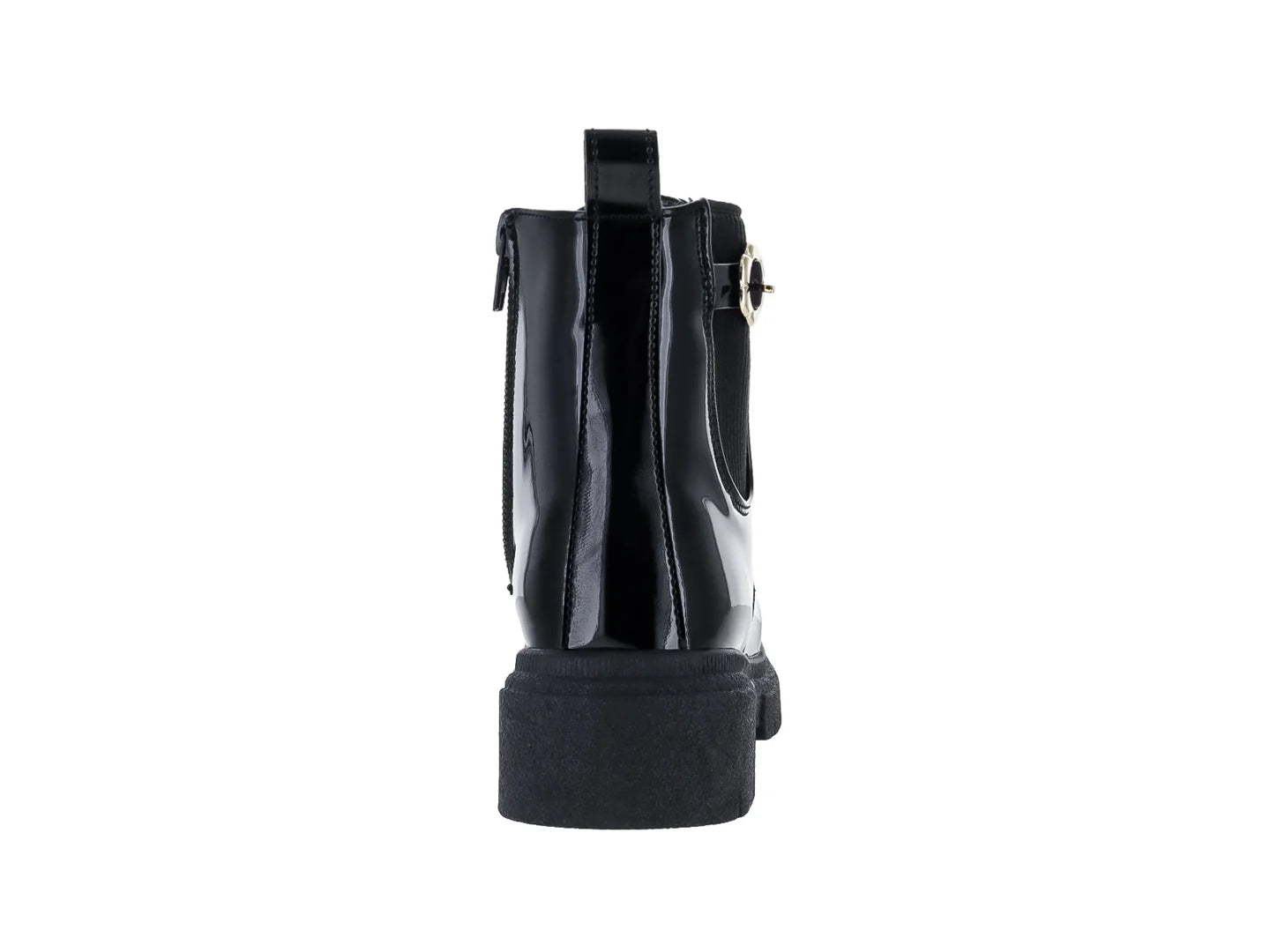 Botas Kassandra de Charol Negro para Niña