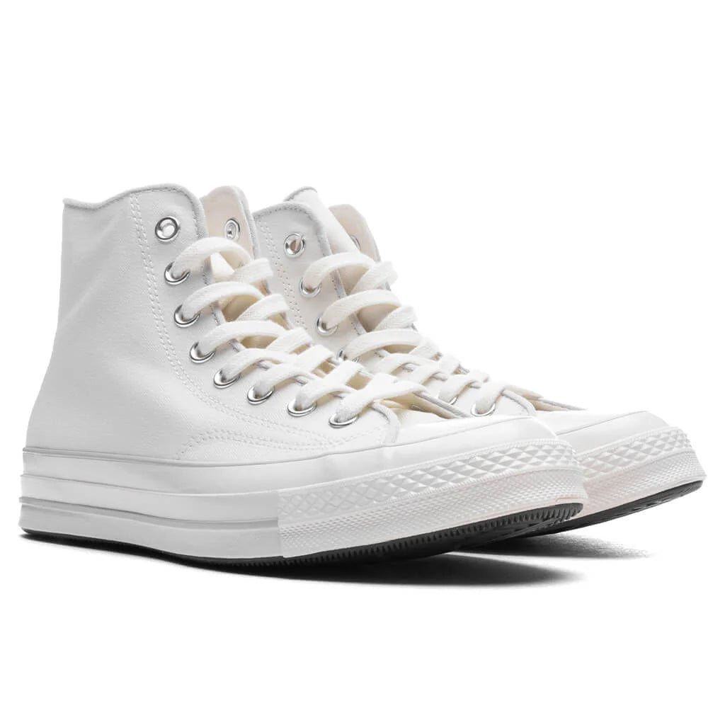Chuck 70 HI Egret Barely Grey
