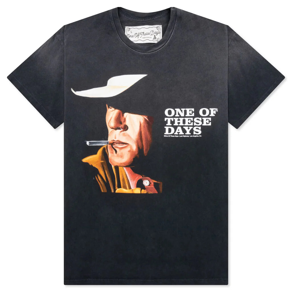 Just for A Visit Tee Black