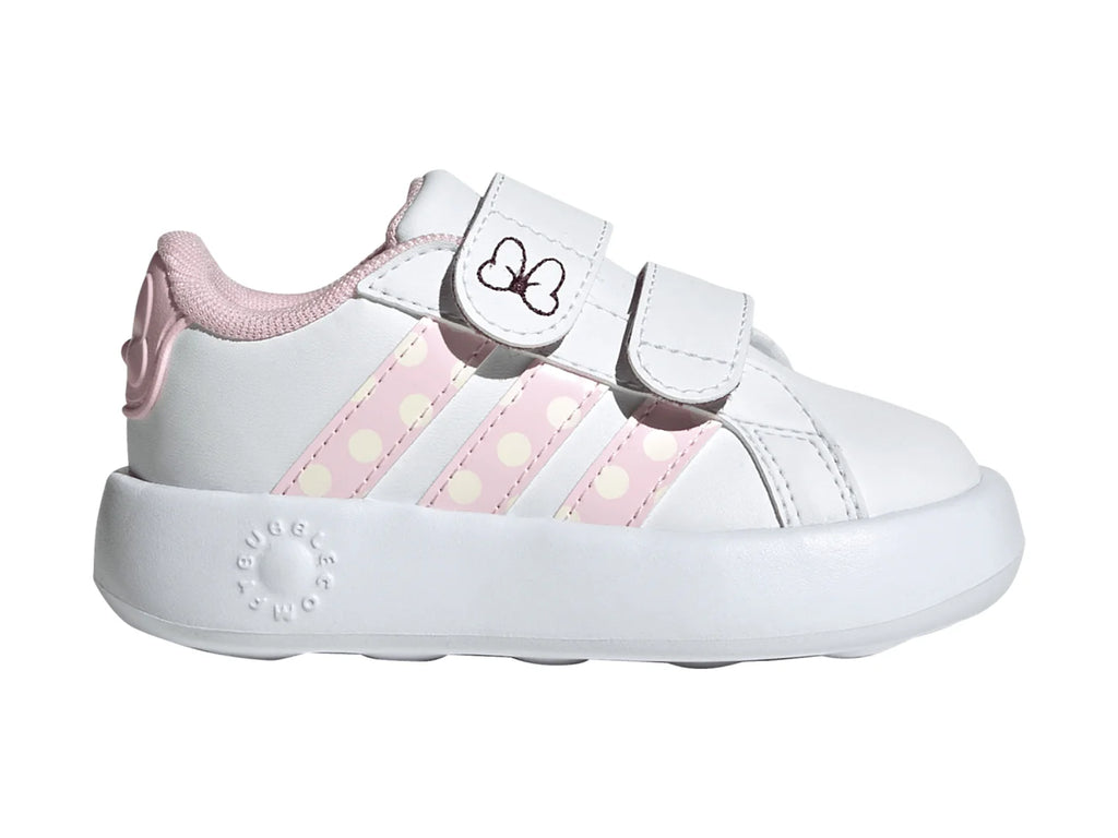 Tenis Adidas Disney Minnie Mouse Rosa y Blanco para Niña