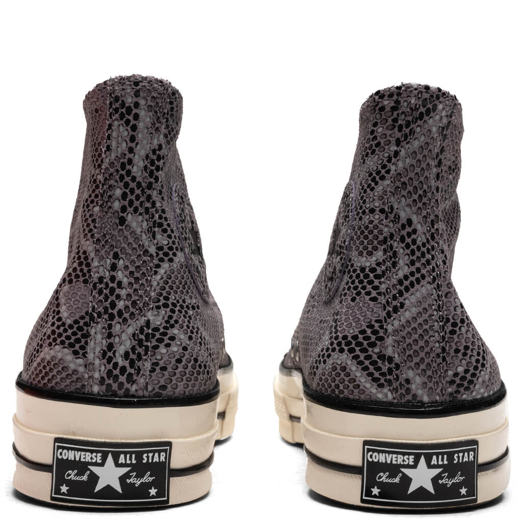 Chuck 70 Hi Mauve Stone Egret Black