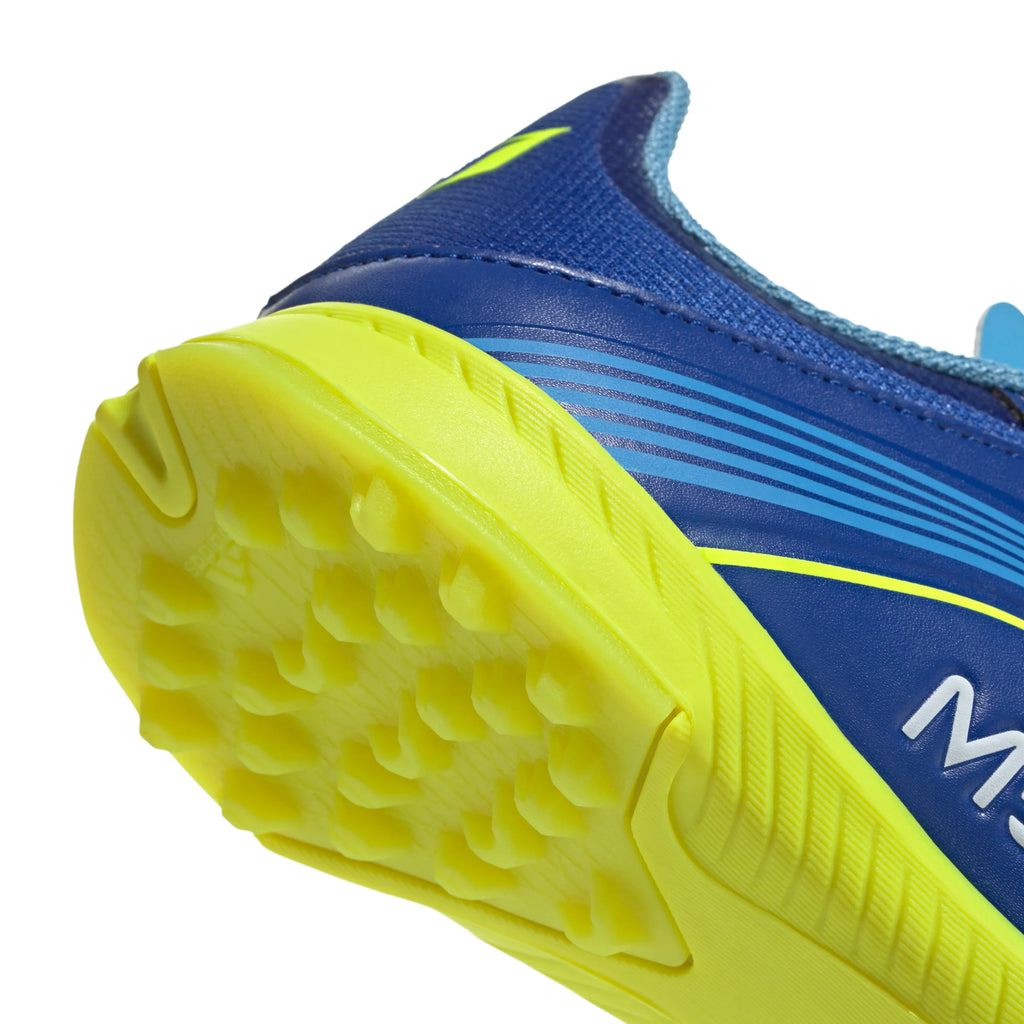 adidas F50 Messi League TF Youth Soccer Cleats Royal Blue Yellow Blue