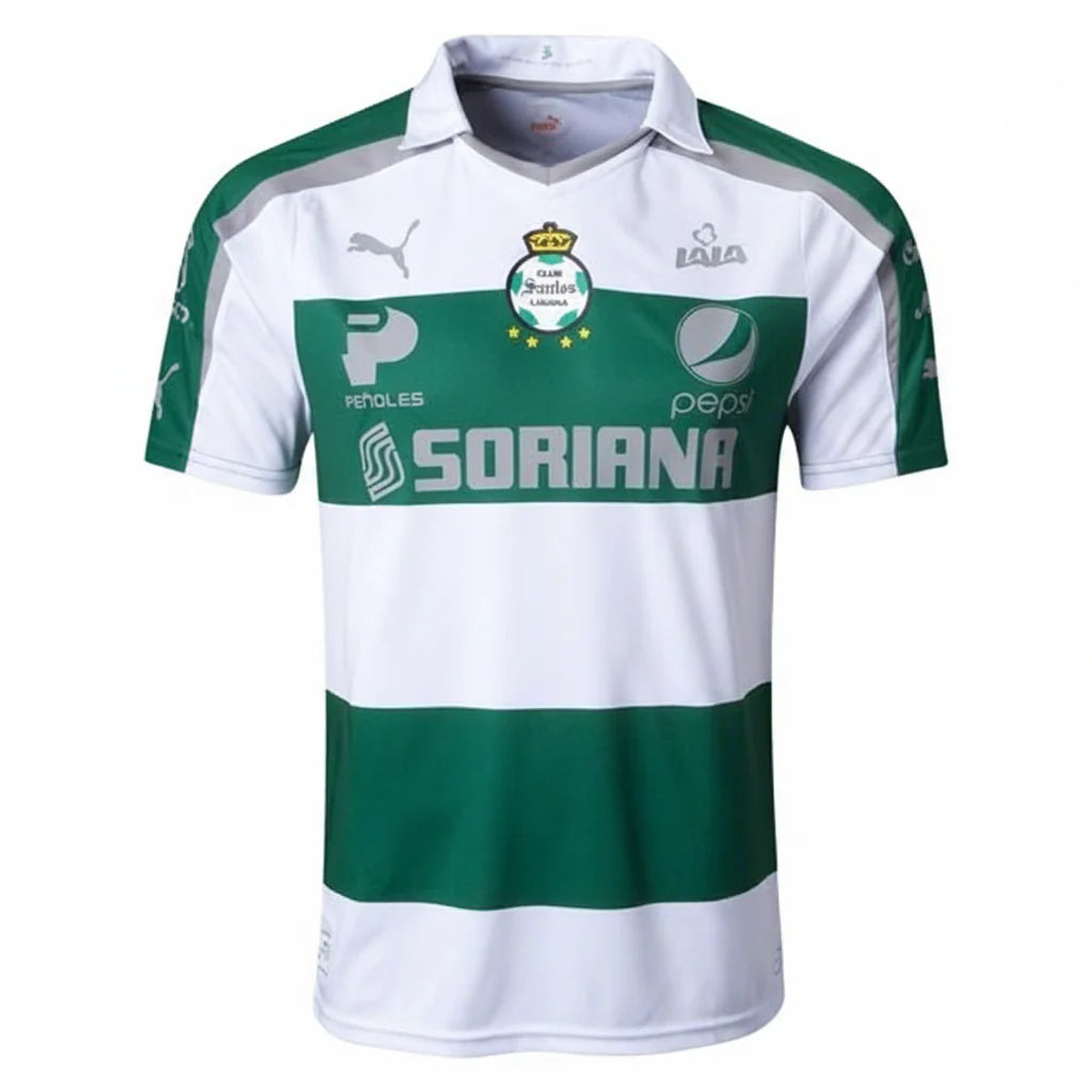 PUMA Santos Home Jersey 2013 Green White