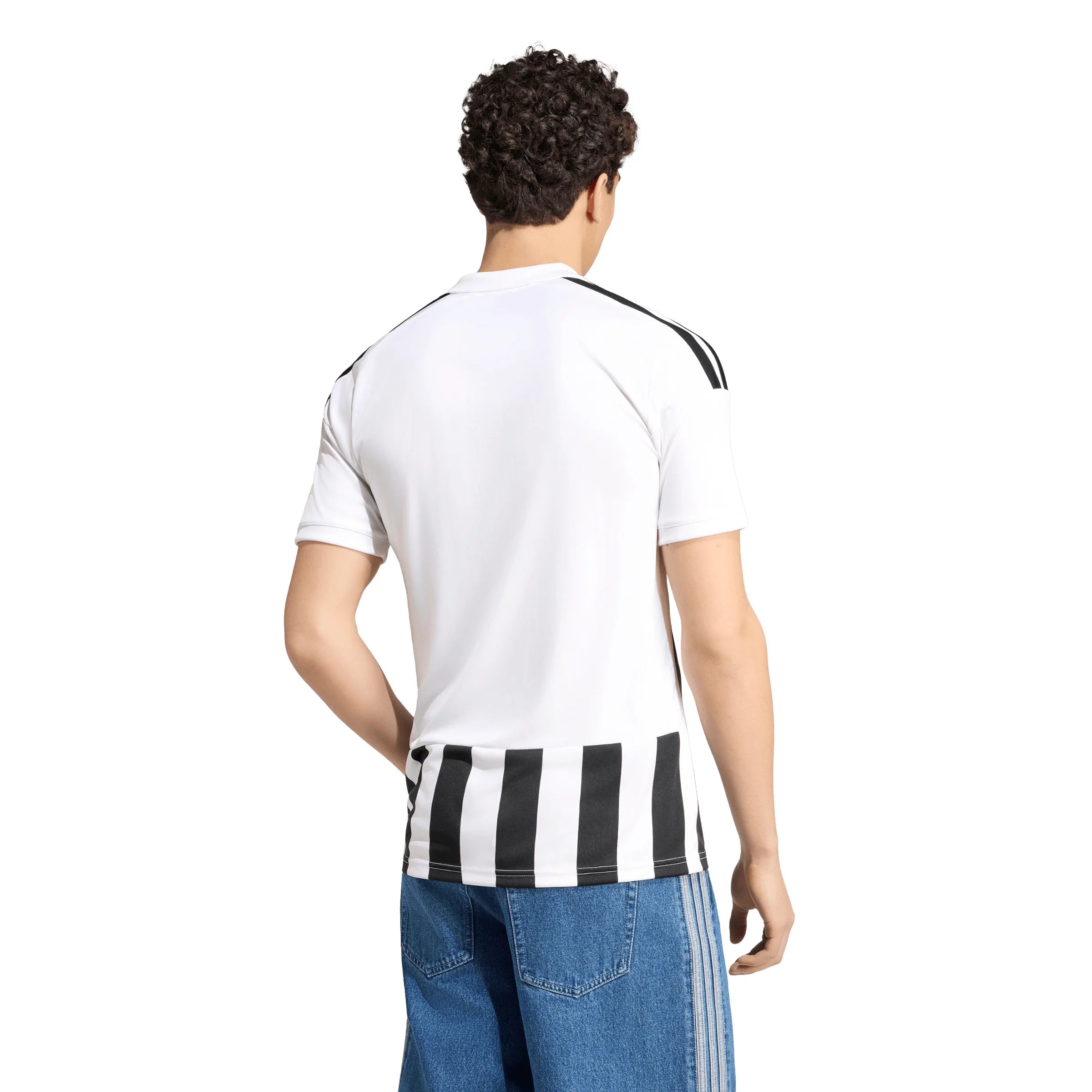 adidas Juventus Home Mens Soccer Jersey 26 27 White Black
