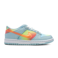 Dunk Low GS Glacier Blue Total Orange Light Lemon Twist