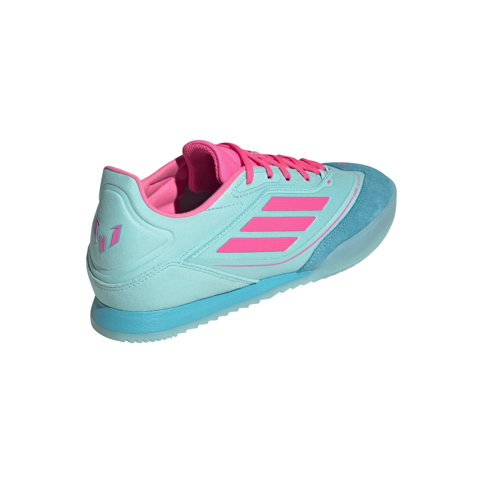 adidas F50 Messi Freestyle Indoor Boots Aqua Pink