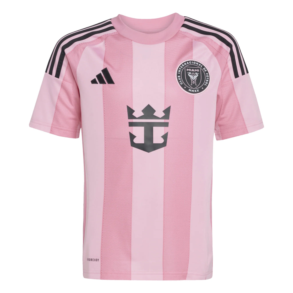 adidas Mens Inter Miami CF Home Jersey 25 26 Pink