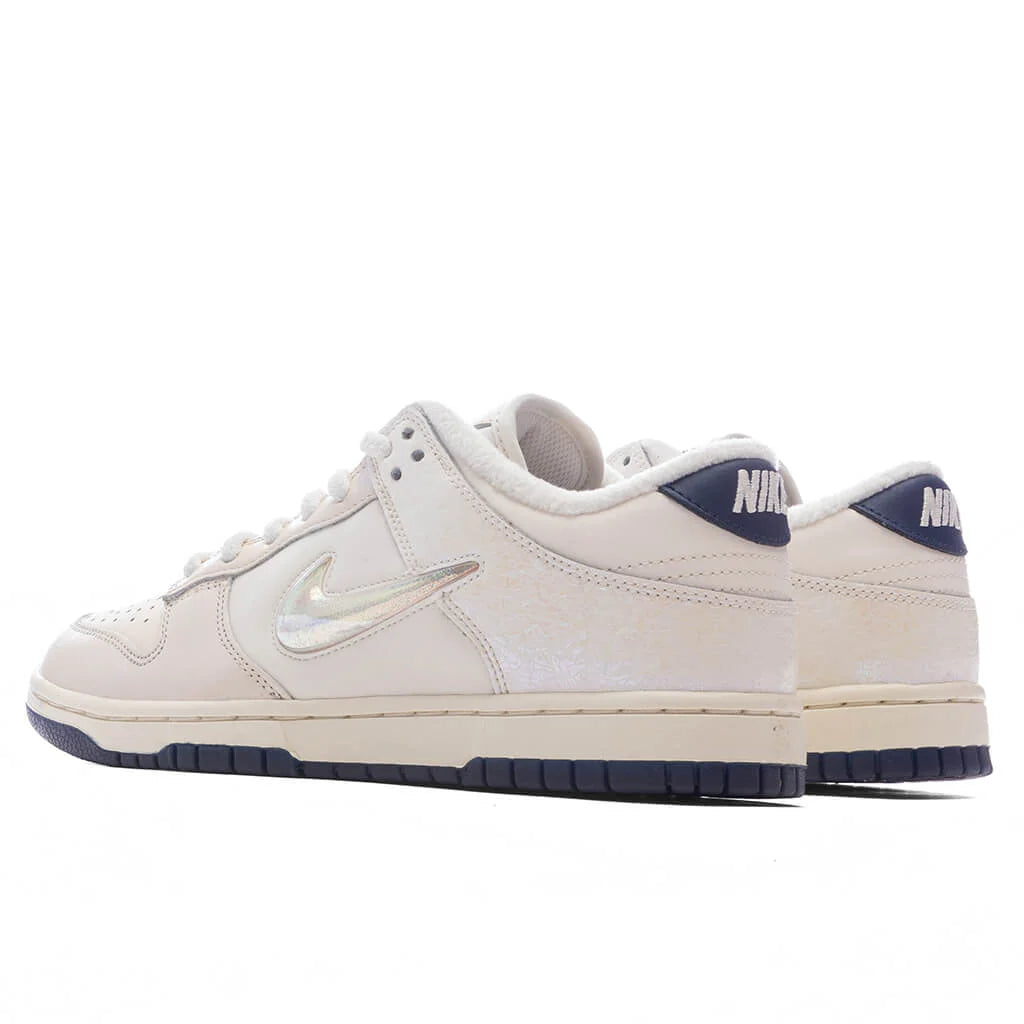 Womens Dunk Low Soft Pearl Multi Midnight Navy