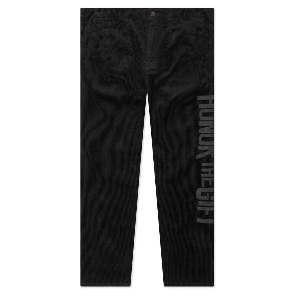 Corduroy Trouser Pant Black