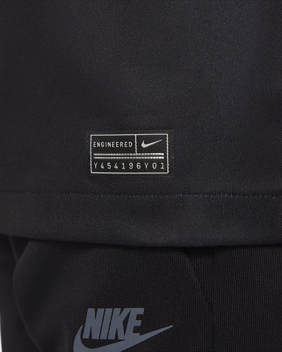 Nike Inter Milan Third Youth Jersey 22 Black Orange