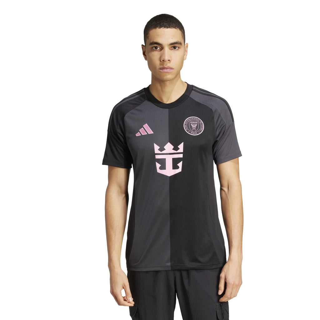 adidas Mens Inter Miami CF Away Jersey 25 26 Black