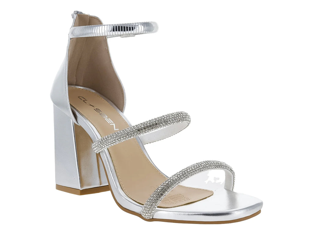 Zapatillas Clasben Plata para Mujer